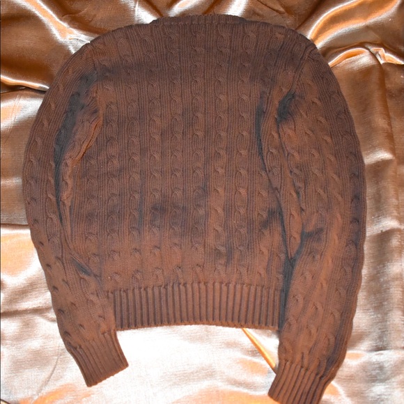 Brown Ralph Lauren Knit Sweater - Picture 2 of 5